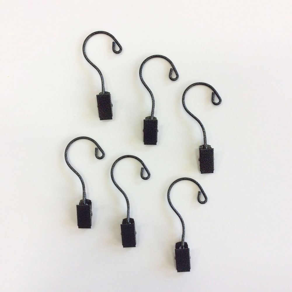 Patch Abilities - Hanger - 6 Pack - Tree Ornament Hook with Clip