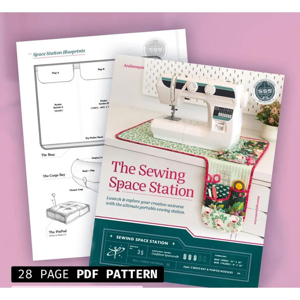 Arabesque Scissors - Pattern - The Sewing Space Station