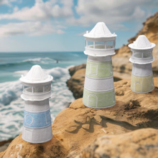 OESD - Embroidery Design - Freestanding Lighthouse Tealight Holders
