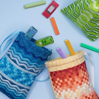 OESD - Embroidery Design - Tapestry Drawstring Bags