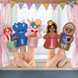 OESD - Embroidery Design - Fairy Tale Felt Finger Puppets