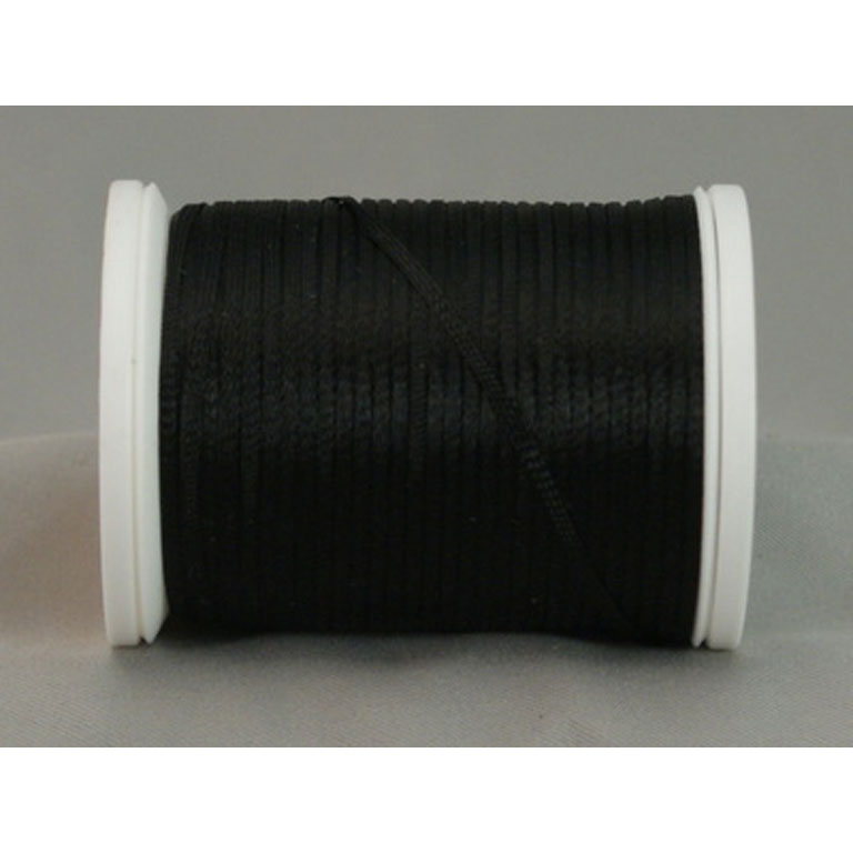 Quilt Highlights - Rayon Braid - 100yds - 0001 - Black - YLI