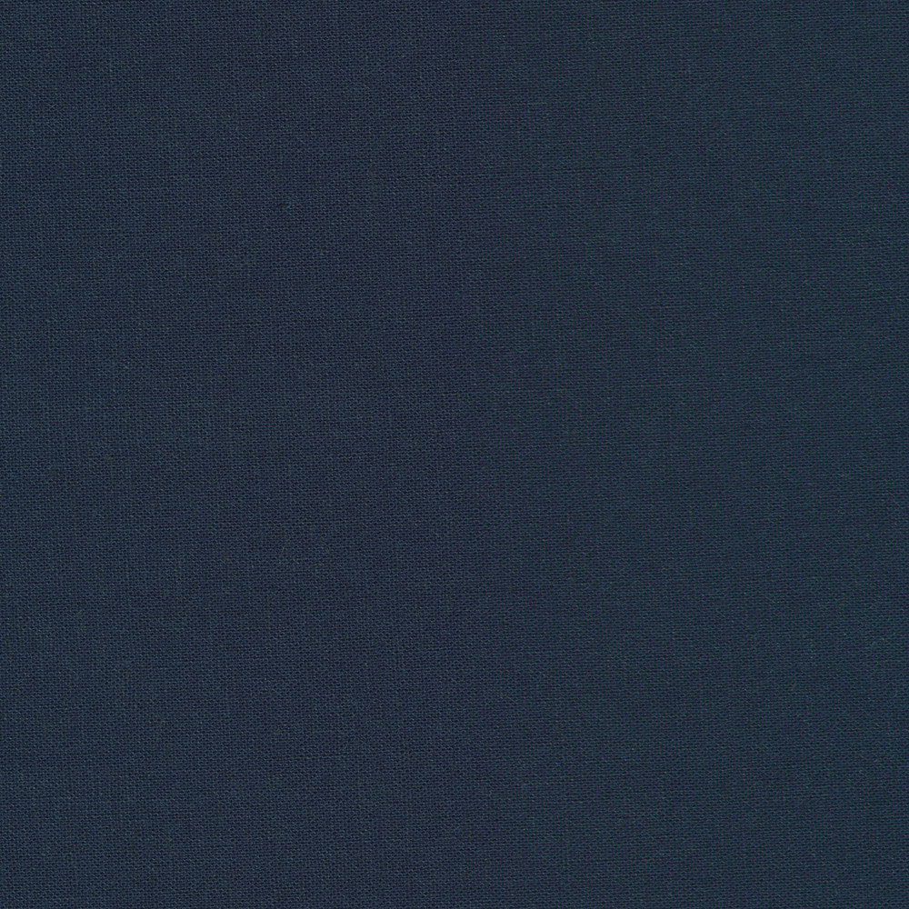 80% Cotton 20% Flax - Shizen Cotton Linen - S812-2158 - Navy 9 - Robert Kaufman - 43 in wide