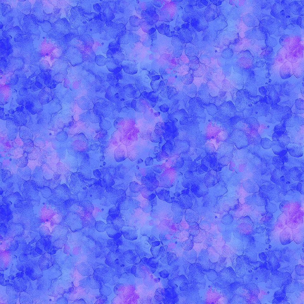 100% Cotton - Dragonfly Mist (Solid-ish Watercolor Texture) - CD6100 - Majorelle - Kimberly Einmo