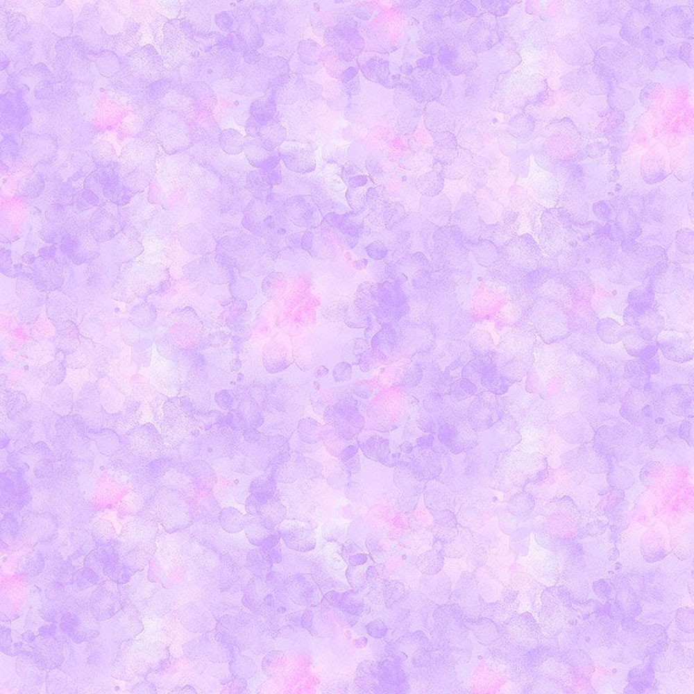 100% Cotton - Dragonfly Mist (Solid-ish Watercolor Texture) - CD6100 - Wisteria - Kimberly Einmo