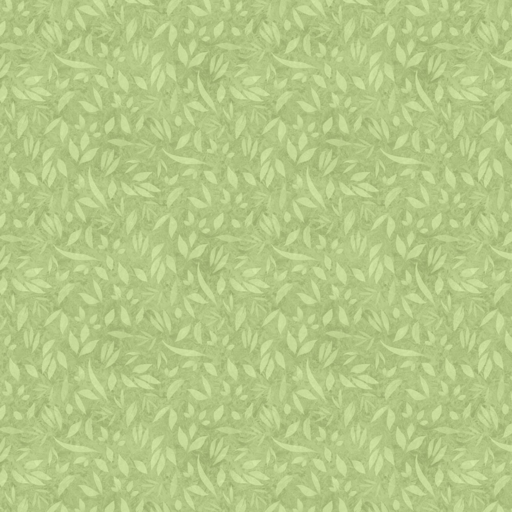 100% Cotton - Foliage - LWM110-2-635 - Sage - Joy Hall - 44" wide