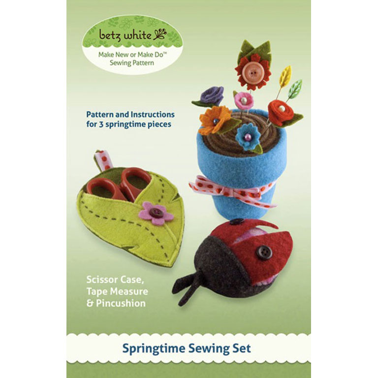 Pattern - Betz White - Springtime Sewing Set - 93-4779