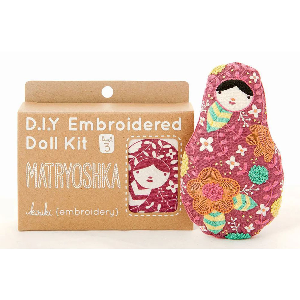 Kiriki Press - Embroidery Kit - Matryoshka