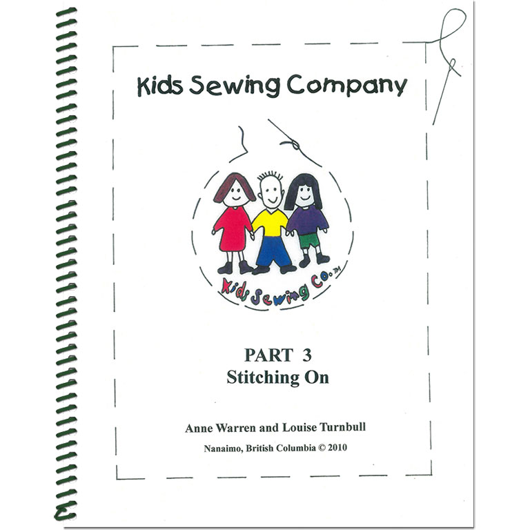 Book - Anne Warren & Louise Turnbull - Stitching on - Part 3 - Kids Sewing Company