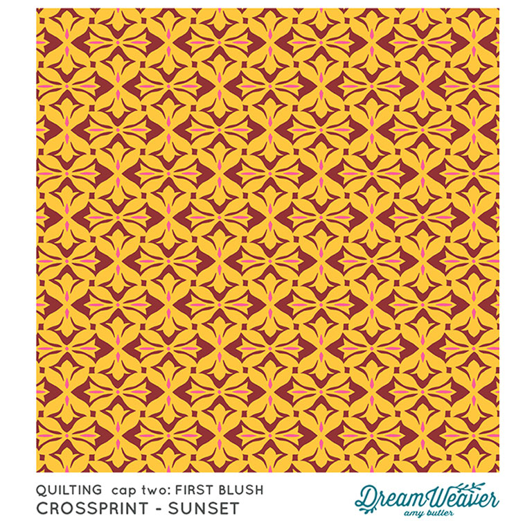 Fabric - Dreamweaver - PWAB158 - Sunset - General - Amy Butler for Free Spirit Fabric
