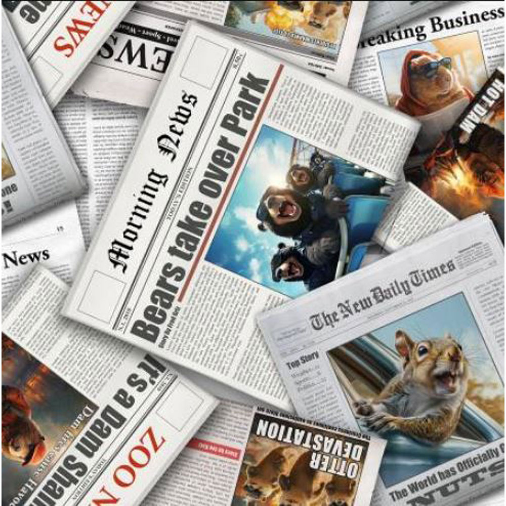 100% Cotton - Please Seat Yourself (Animal Articles) - 24206 - Multi - Jim Baldwin - 43 in wide