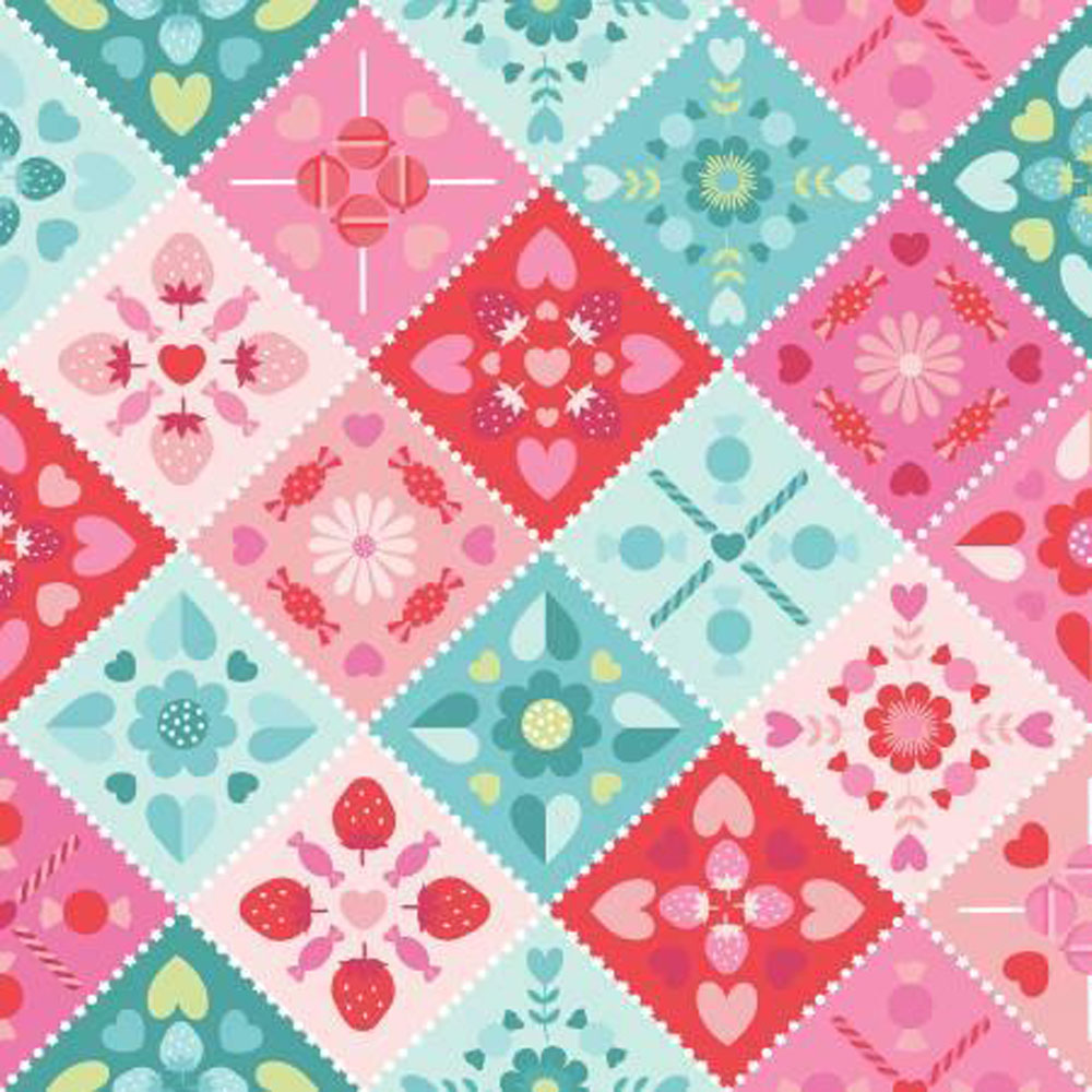 100% Cotton - Sweet Shoppe (Candy Kaleidoscope) - MAS11020-Z - Multi - Maywood Studio - 44 in wide