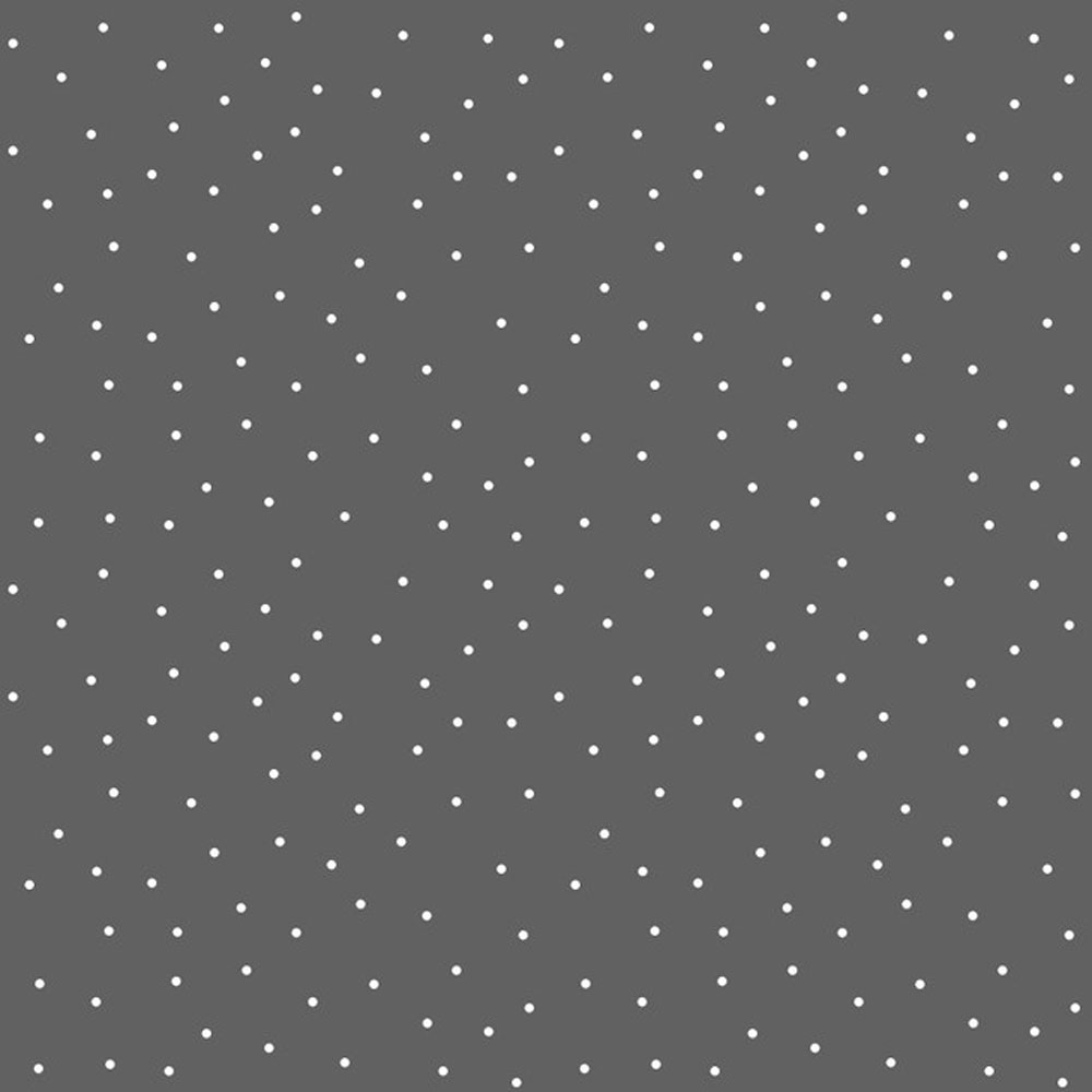 100% Cotton - Kimberbell Basics - Tiny Dots - 8210 - KW - Grey White - Maywood Studio