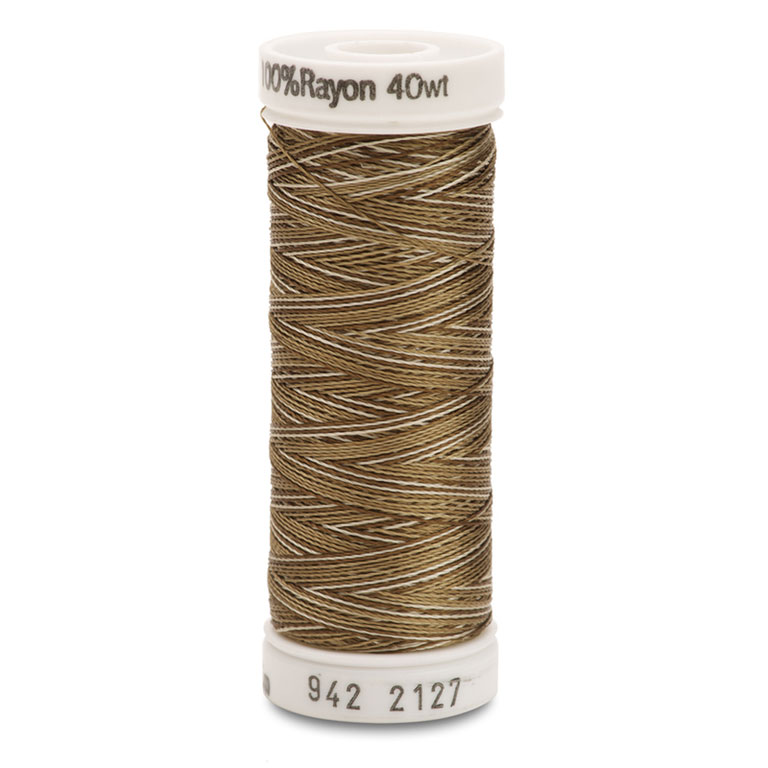 Sulky - Thread - 942-2127 - Vari-Dark Taupes - 40wt - 225m