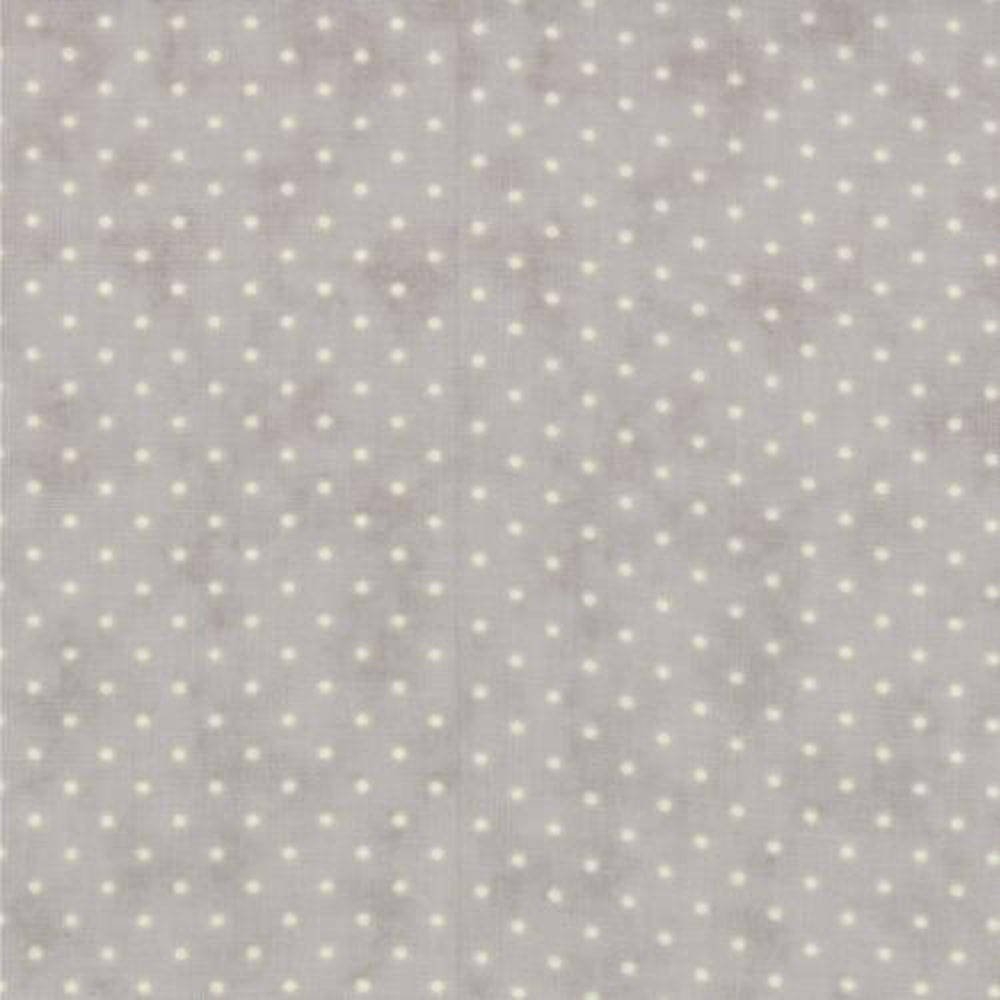 100% Cotton - Essential Dots - 058654 - 113 - Grey - Moda