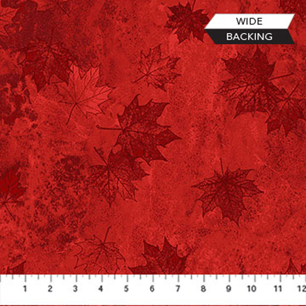 100% Cotton - Stonehenge Oh Canada 14 (Wide Backing) - B29017-24 - Light Red - Deborah Edwards - 108 in wide