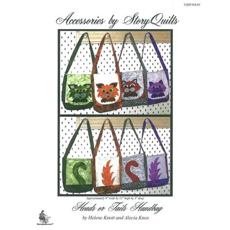 Pattern - Heads or Tails - Accessories by Story Quilts