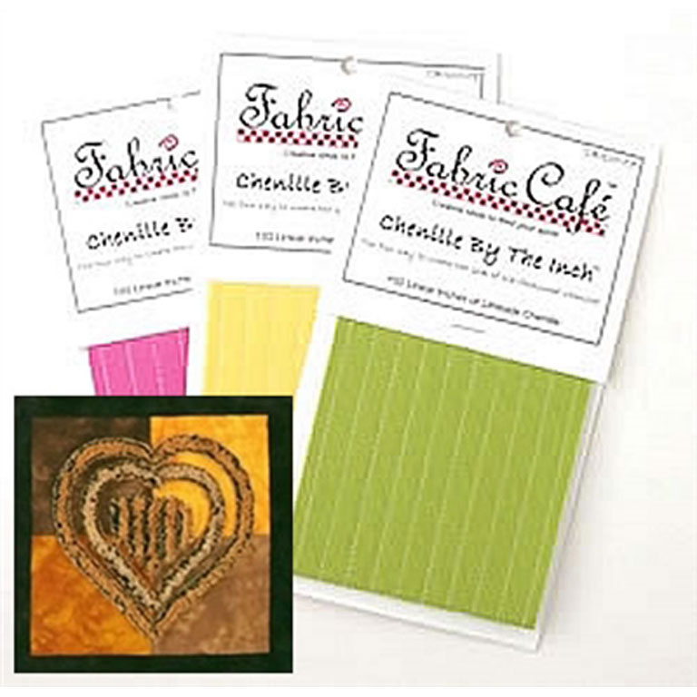 Chenille by the Inch - Confetti Peanut Butter