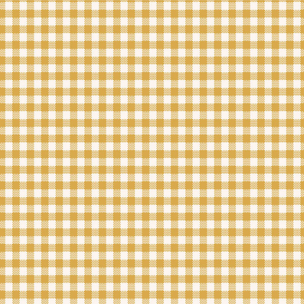 100% Cotton - Gingham Wideback - 150015 - Yellow - By Tilda - 108 in wide - PRE-ORDER