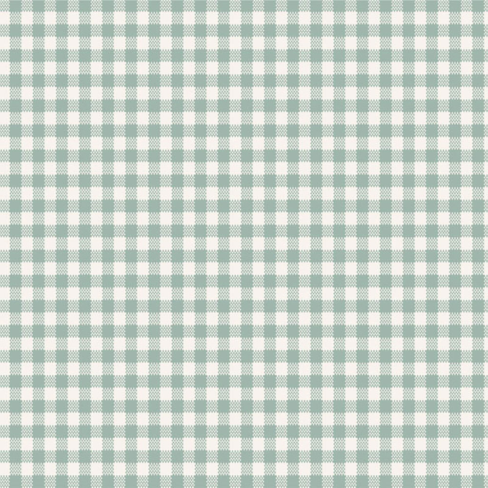 100% Cotton - Gingham Wideback - 150017 - Duckegg - By Tilda - 108 in wide - PRE-ORDER