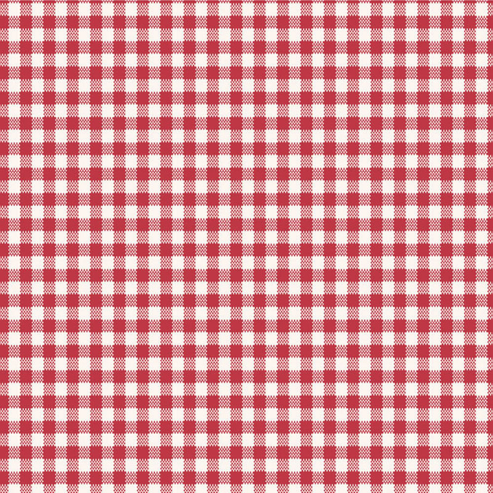 100% Cotton - Gingham Wideback - 150018 - Red - By Tilda - 108 in wide - PRE-ORDER