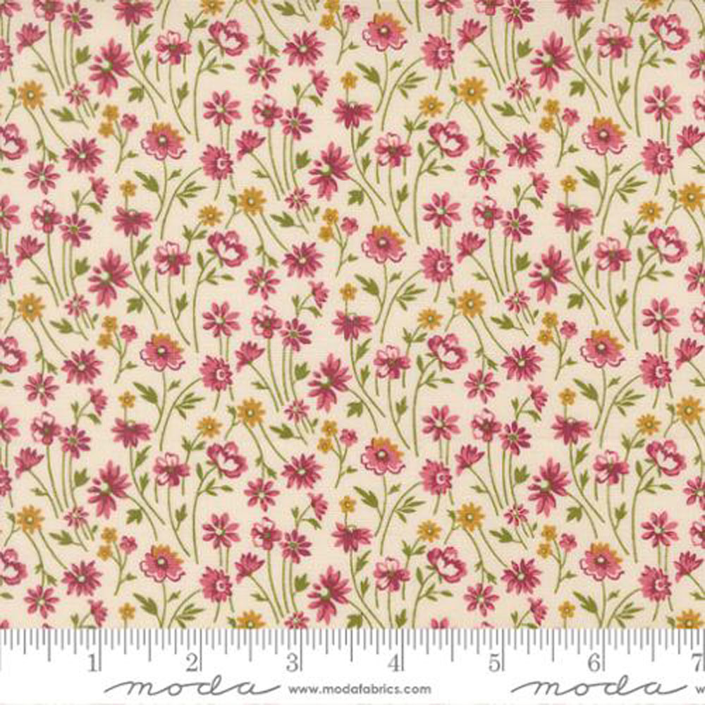 100% Cotton - Chelsea Garden (Cheek Posy Small Floral) - 533856-11 - Porcelain - Moda - 44 in wide