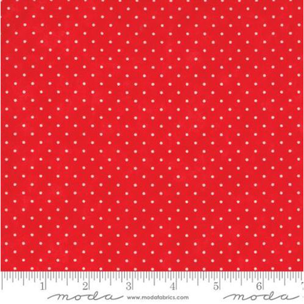 100% Cotton - Essential Dots - 58654-38 - Lipstick - Moda