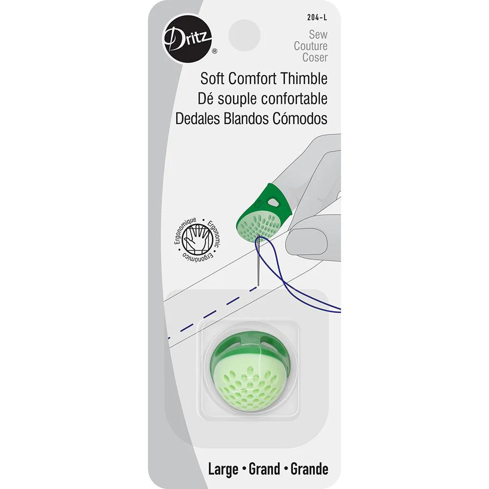 Dritz - Soft Comfort Thimble - 204-L - Large