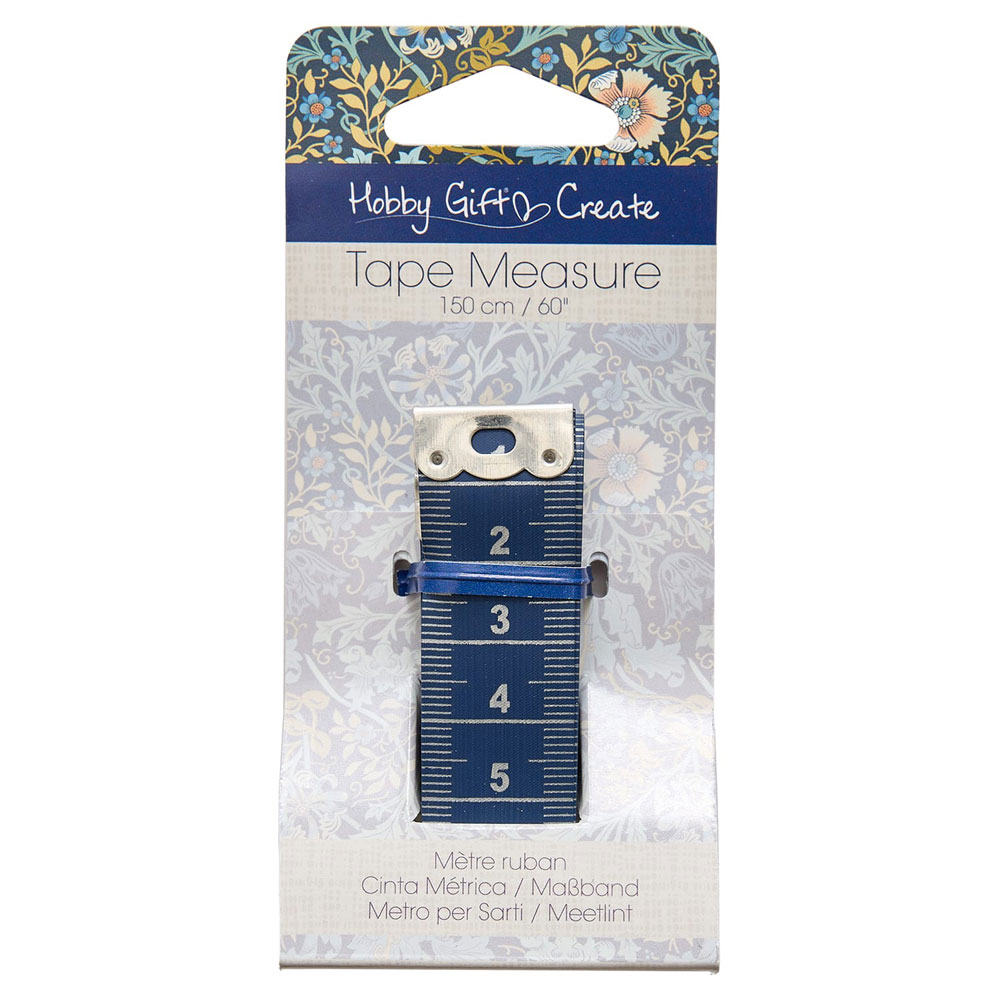 HobbyGift - Tape Measure - HGC255 - 60" - Woodblock Floral
