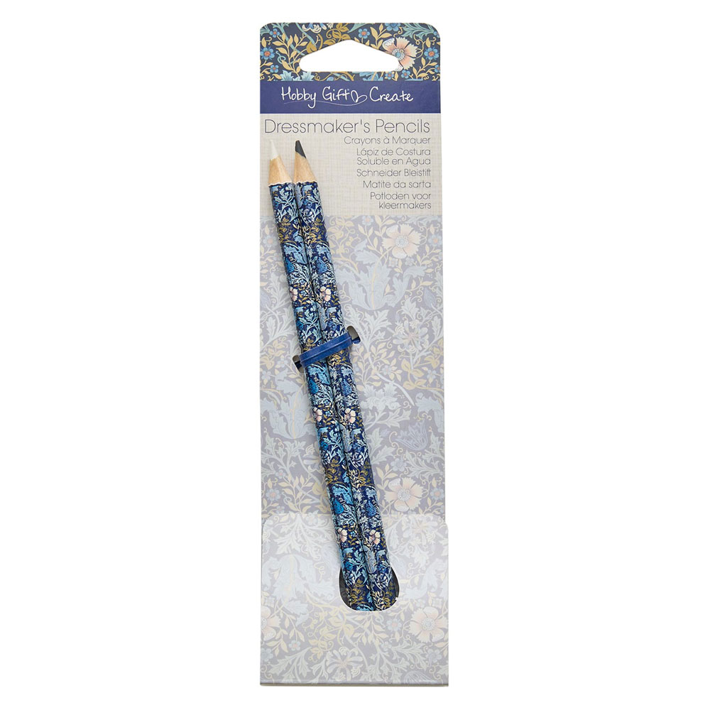 HobbyGift - Dressmaker's Pencils - HGC299 - Woodblock Floral