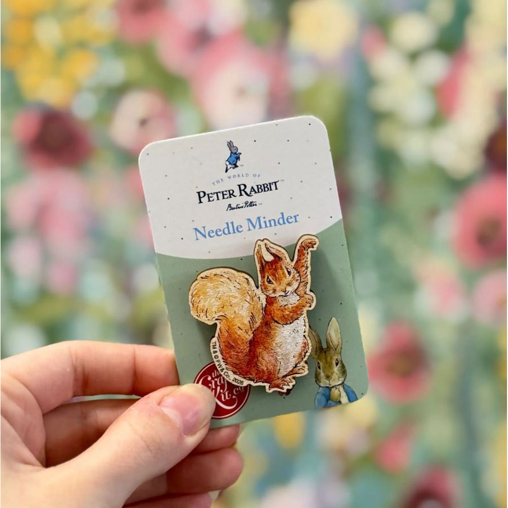 The Crafty Kit - Needle Minder - Beatrix Potter - Squirrel Nutkin
