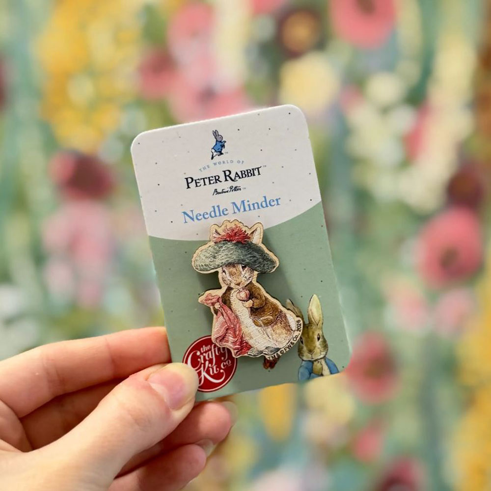 The Crafty Kit - Needle Minder - Benjamin Bunny - Beatrix Potter