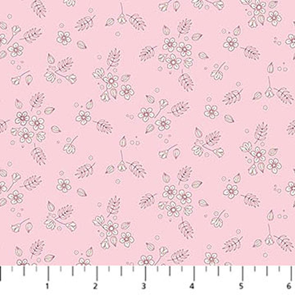 100% Cotton - Floral Romance (Blossoms) - 91293-20 - Pink - Pippa Shaw - 44 in wide