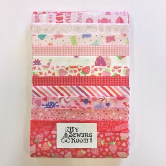 FB - Sweet Shoppe 1 Curated Fabric Bundle - 12 unique .15m strips of fabric