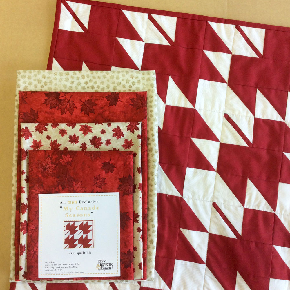 MSR Exclusive - My Canada 2 - Table Topper Quilt Kit