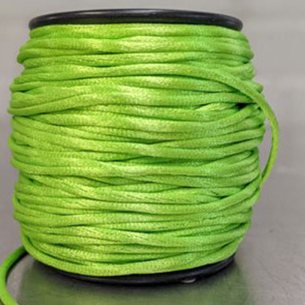 Notions - Rattail Cord - 008240 - 060 - Lime - 4mm - Polyester - Supreme Laces