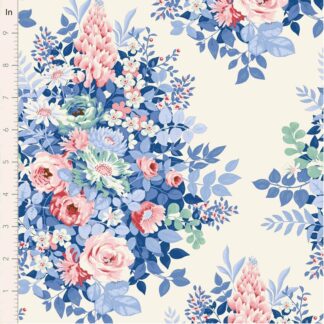 100% Cotton - Something Blue - 100665 - Whimsyflower Cream - By Tilda - PRE-ORDER