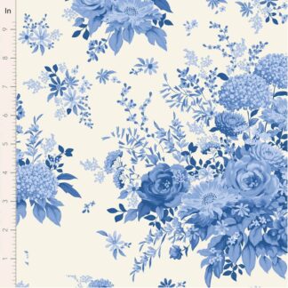100% Cotton - Something Blue - 100667 - Wildgarden Blue - By Tilda - PRE-ORDER