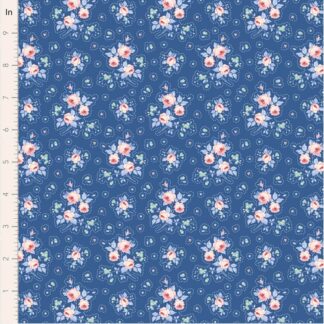 100% Cotton - Something Blue - 100679 - First Kiss Denim - By Tilda