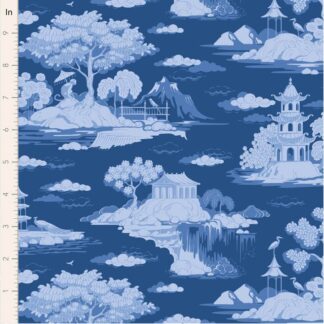 100% Cotton - Something Blue - 100680 - Cottonview Night - By Tilda - PRE-ORDER