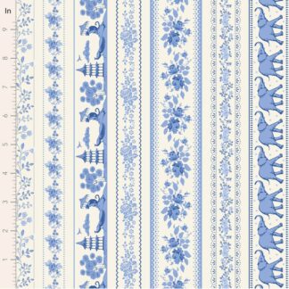 100% Cotton - Something Blue (Blenders) - 110170 - Borders Blue - By Tilda - PRE-ORDER