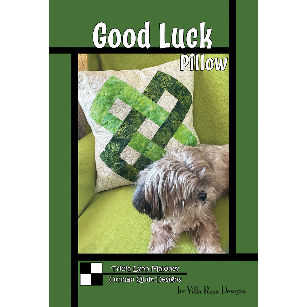 Patterns - Good Luck Pillow - Villa Rosa Designs