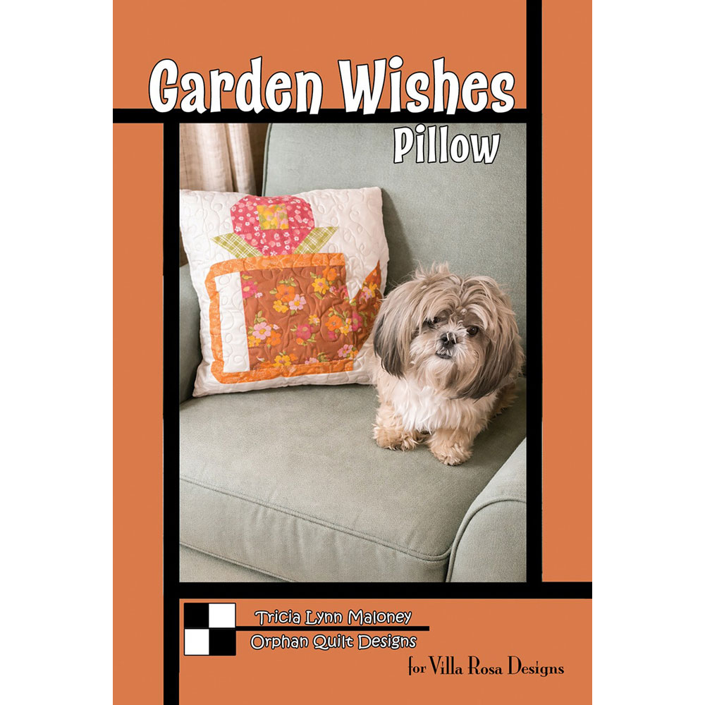 Patterns - Garden Wishes Pillow - Villa Rosa Designs