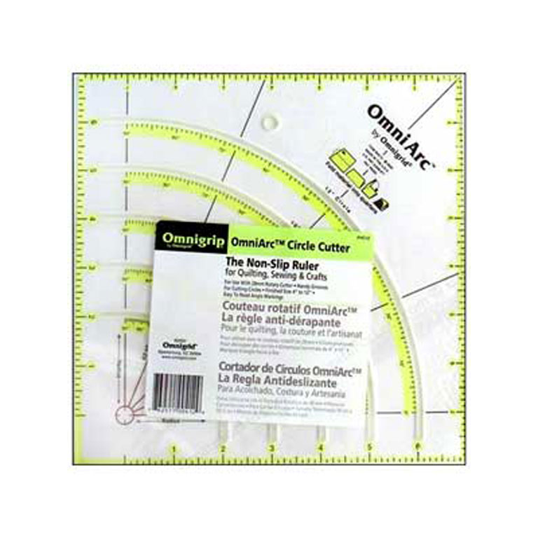 Omnigrip - Ruler - RN4C12 - 8 in Omniarc Circle Cutter