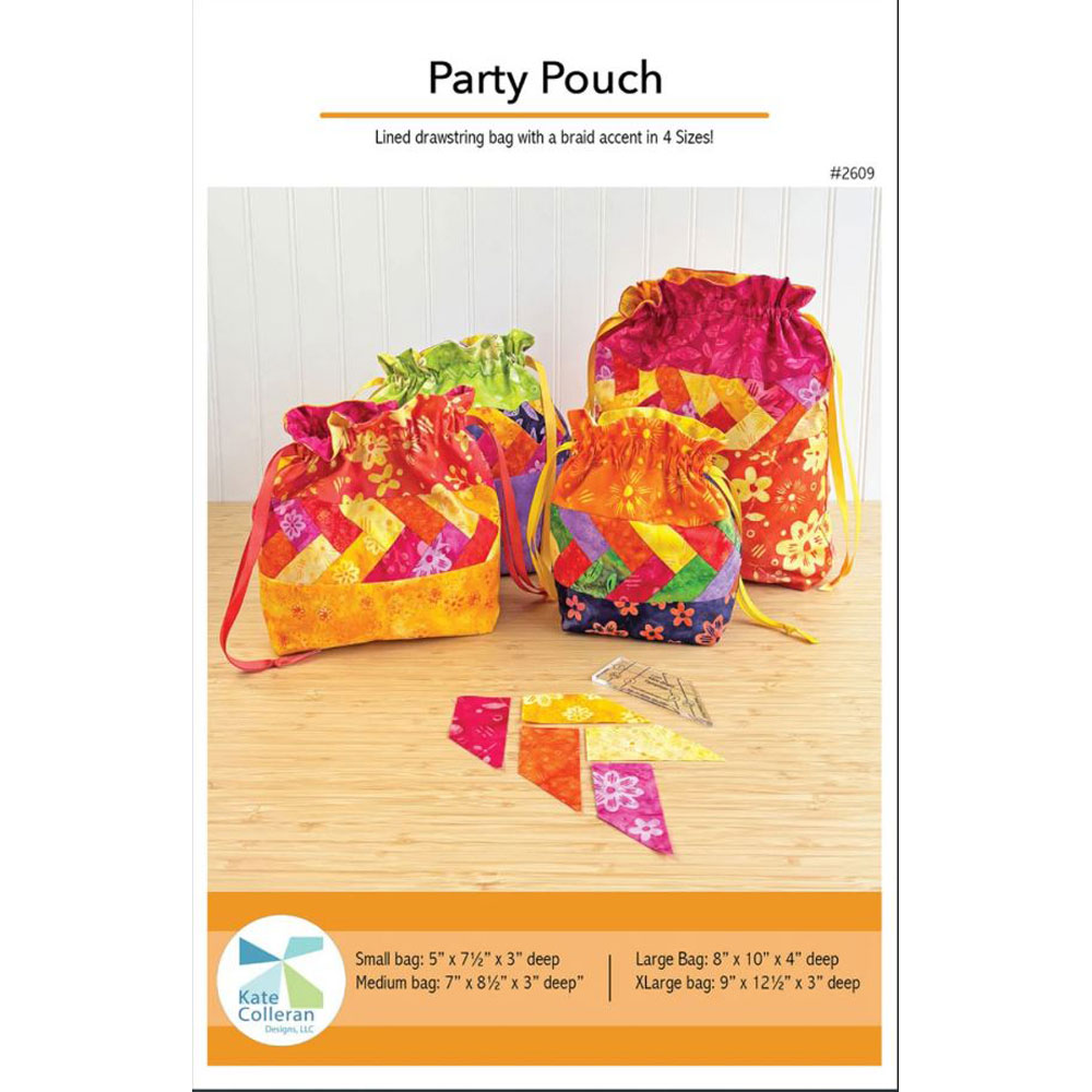 Pattern - Party Pouch - Kate Colleran Designs