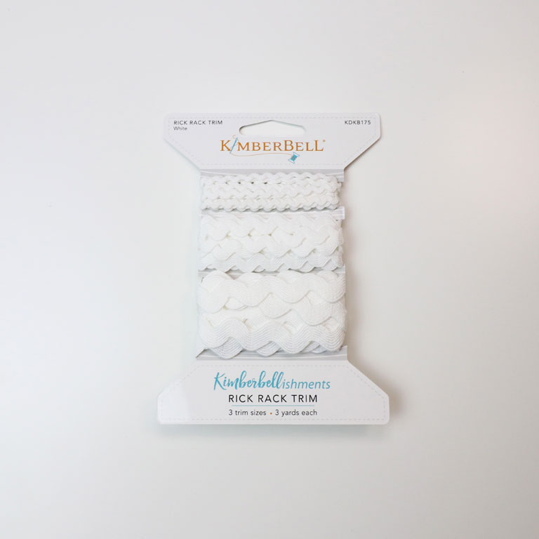 Kimberbell - Notions - Rick Rack Trim - KDKB175 - White