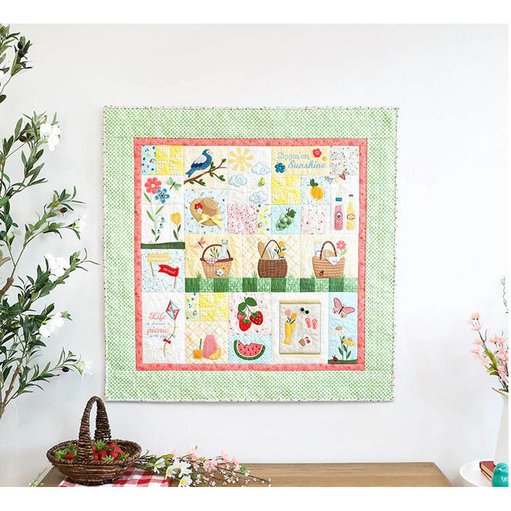 Kimberbell - KD822 - Sippin' on Sunshine Feature Quilt