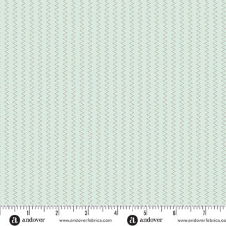 100% Cotton - Sewing Bird (Zig Zag) - A-1606-B - Pool - Laundry Basket Quilts - 44 in wide
