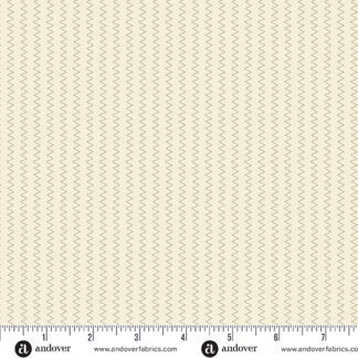 100% Cotton - Sewing Bird (Zig Zag) - A-1606-L - Limestone - Laundry Basket Quilts - 44 in wide