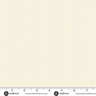 100% Cotton - Sewing Bird (Satin Stitch) - A-1608-L - Porcelain - Laundry Basket Quilts - 44 in wide